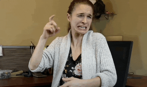 Resist Kicking And Screaming GIF