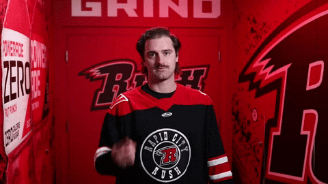 Hat Trick Count GIF by Rapid City Rush