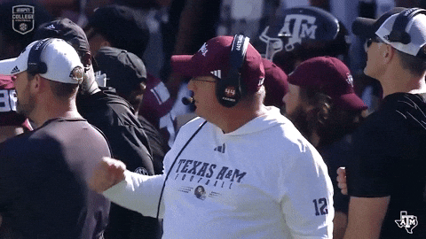 College Football GIF by Texas A&M Athletics