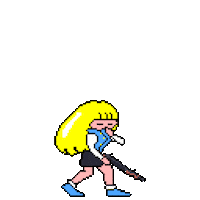 dzikraghifari candy 8 bit tembak dzikra ghifari Sticker