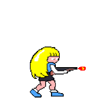 dzikraghifari candy 8 bit tembak dzikra ghifari Sticker