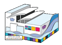 Shopping Mall Art Sticker by National Arts Council Singapore