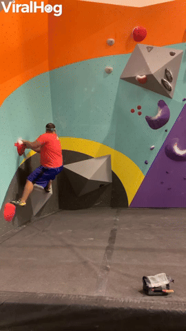 Rock Climbing Fail