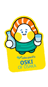 Travel Japan Sticker by Cebu Pacific Air