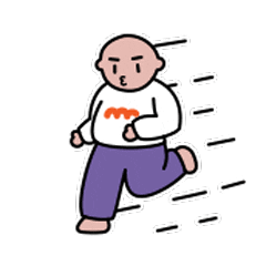 Run Sticker