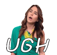 Z Ugh Sticker by Erika De La Vega