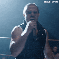 Stephen Amell Reaction GIF by Heels