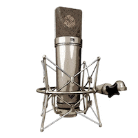 studios301 music studio mic microphone Sticker