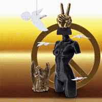 World Peace Love GIF by The LSD Hotel