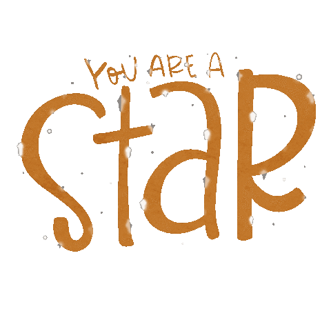 mariatypesletters giphyupload star stars bright Sticker
