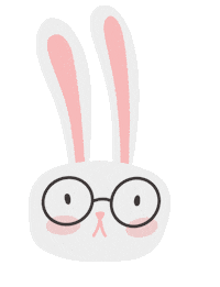 Easter Bunny Sticker by PokaDesign