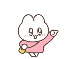 Lets Go Rabbit Sticker by Kcomics