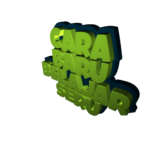KelasKita giphyupload 3d kelaskita kelas kita Sticker