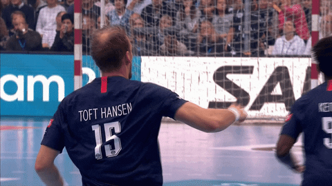 Happy Slow Motion GIF by Paris Saint-Germain Handball