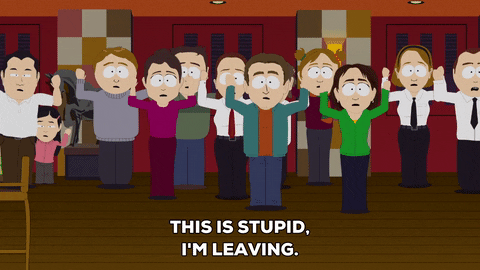 disparaging hands up GIF by South Park 