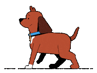 Animation Dog Sticker by Mioe Studio