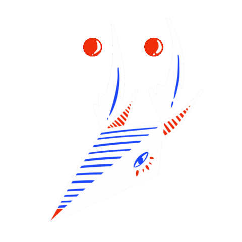 muntjann fun cartoon eyes blink Sticker