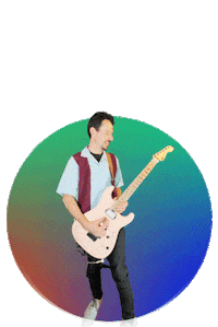 Live Music Guitar Sticker by The NGB