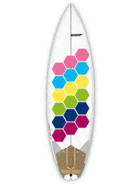 Candy Shop Surf Sticker by RSPro