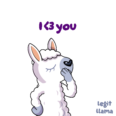 I Love You Sheep Sticker by VeeFriends