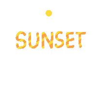 Sunset Lover Sun Sticker