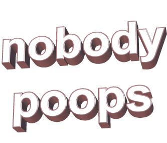 poop spinning Sticker by AnimatedText