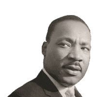 Martin Luther King Jr Sticker by NYU University Life