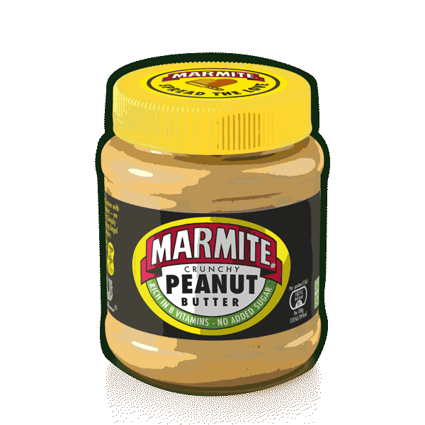 hate it Sticker by Marmite