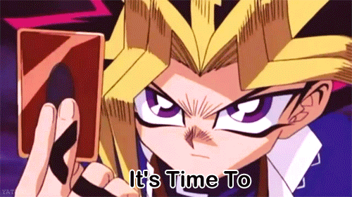 medzz123 giphyupload duel yu gi oh time to duel GIF