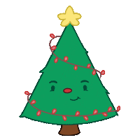 Christmas Tree Sticker