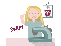 DIY_Eule swipe up swipeup nähen diyeule Sticker