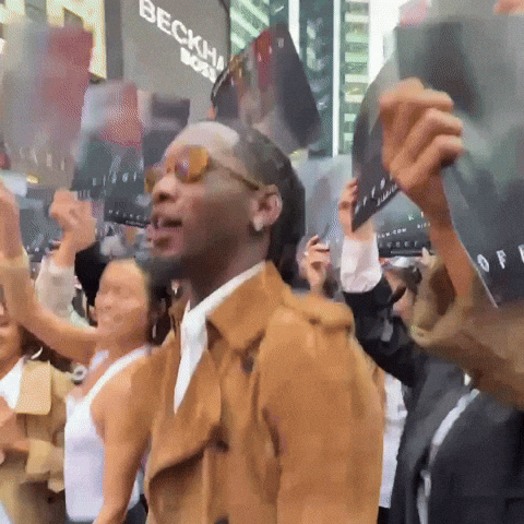 Offset Times Square GIF by Respective