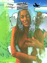 framebeta GIF by Republic Records Holiday Party GIFs