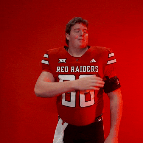 Jackson Hildebrand GIF by Texas Tech Football
