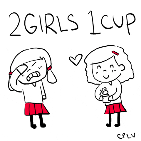 2 girls GIF by Christina Lu
