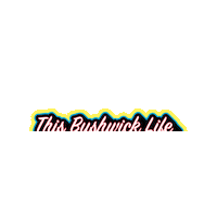 Pop Blinking Sticker by This Bushwick Life