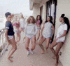 turn up dancing GIF