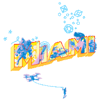 AMLgMATD vr robots drones makerfairemiami Sticker