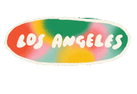 Los Angeles La Sticker by Lindsay Arakawa