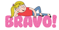 Bravo Girl Power Sticker