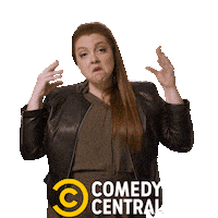 Arianna Nutt Sticker by Comedy Central BR