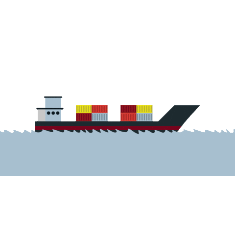 Cargo Ship Sticker by DTM - Deal Trough Mexico