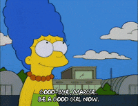 the simpsons GIF