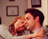 jim and pam GIF