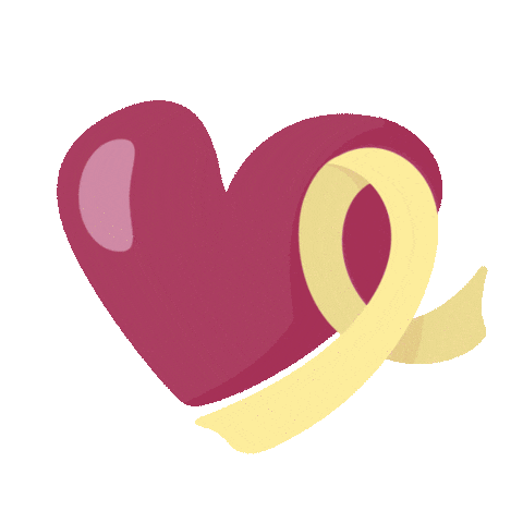 EndoApp giphyupload herz endometriosis schleife Sticker