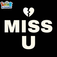 Miss You Love GIF by Lucas and Friends by RV AppStudios