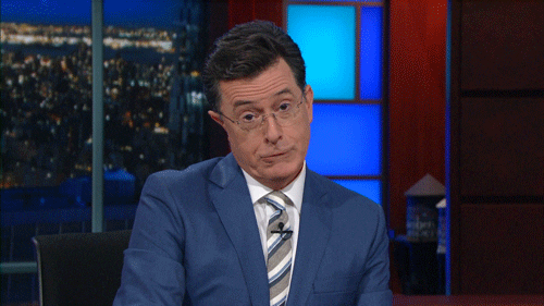 Sorry Cbs GIF by The Late Show With Stephen Colbert