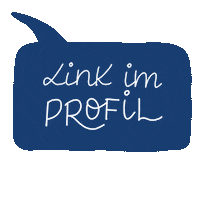 increasecreativity blue link blink bio Sticker