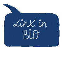 increasecreativity blue link blink bio Sticker