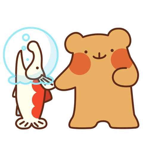 friends bear GIF by Bare Tree Media